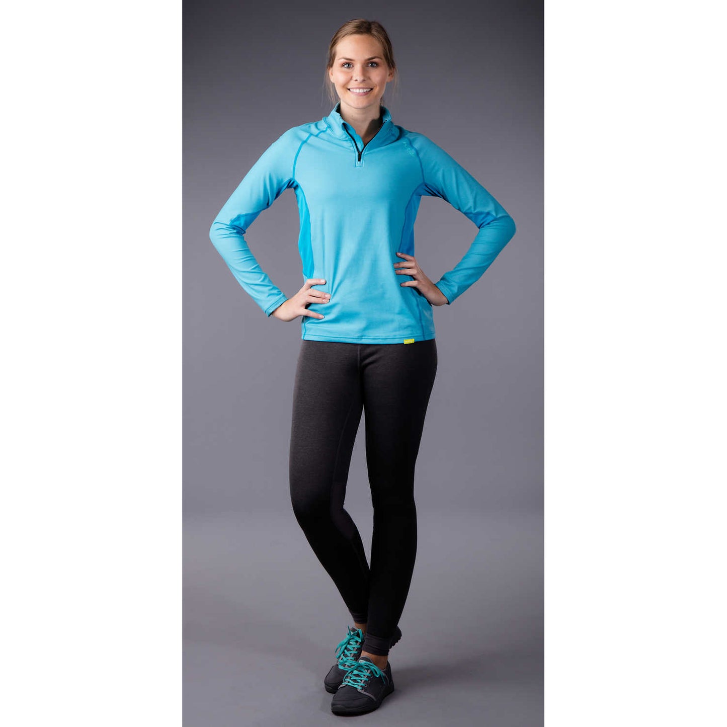 NRS Women's H2Core Lightweight ZipNeck Shirt