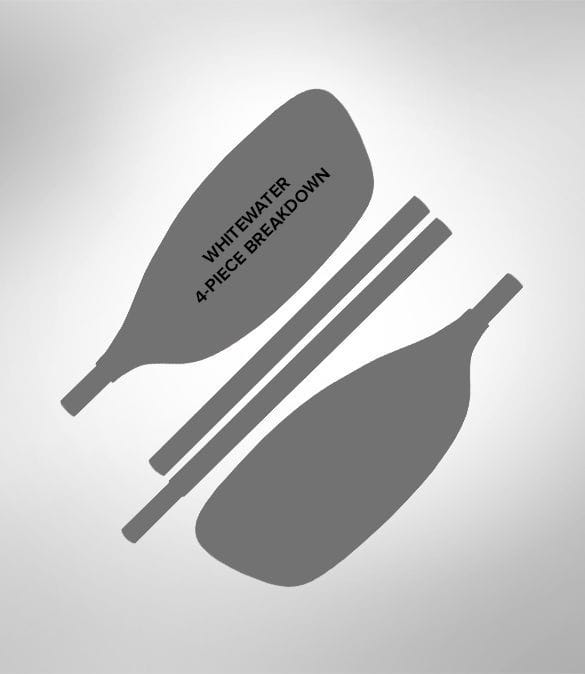 Werner Sherpa Whitewater Kayak Paddle