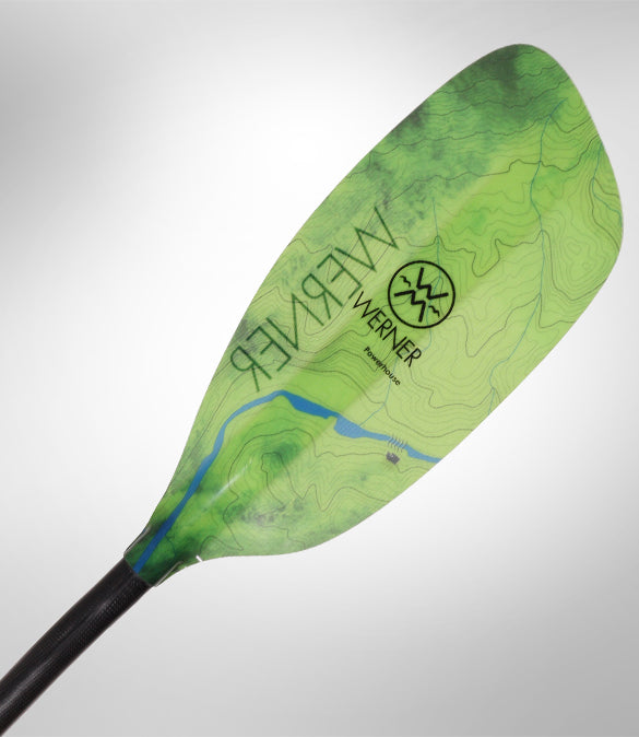 Werner Powerhouse Whitewater Kayak Paddle
