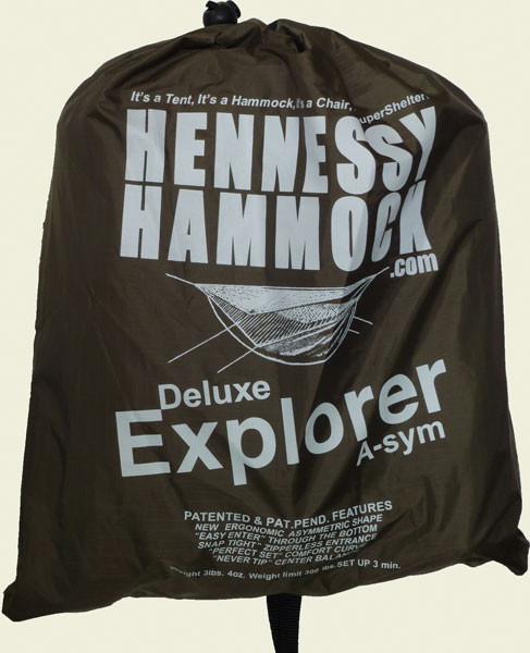 Hennessy Hammock Explorer Deluxe Asymmetric Zip
